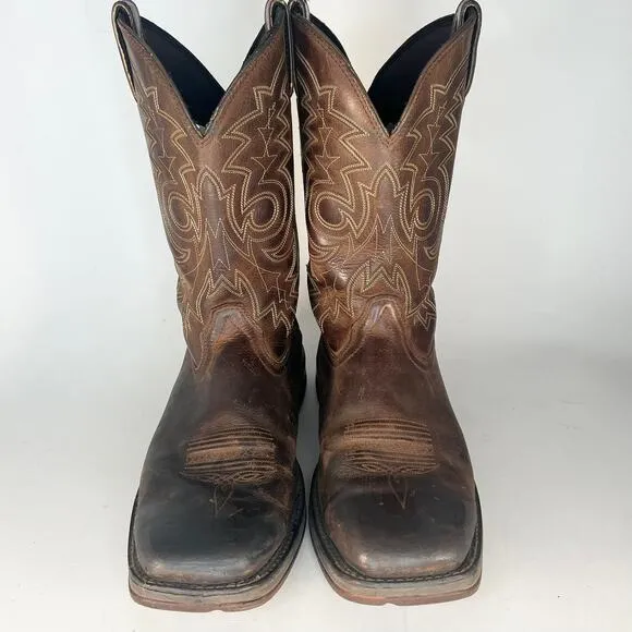 Durango 12&quot; Rebel Leather Western Cowboy Boot DB4443 Brown Men 12