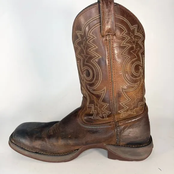Durango 12&quot; Rebel Leather Western Cowboy Boot DB4443 Brown Men 12