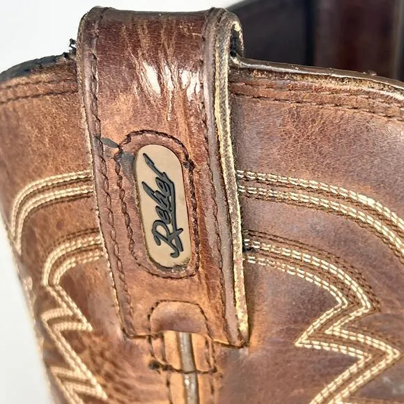 Durango 12&quot; Rebel Leather Western Cowboy Boot DB4443 Brown Men 12