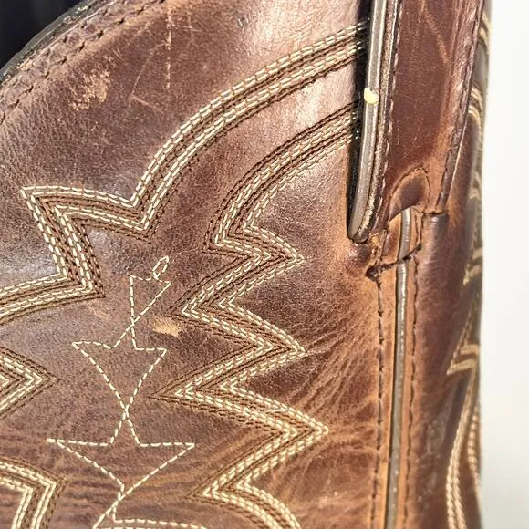 Durango 12&quot; Rebel Leather Western Cowboy Boot DB4443 Brown Men 12
