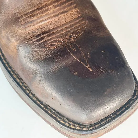 Durango 12&quot; Rebel Leather Western Cowboy Boot DB4443 Brown Men 12