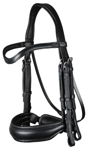Dy'on Large Crank Noseband Double Bridle WOECAR/S/T