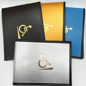 Englander Leather Disabled Badge Holder