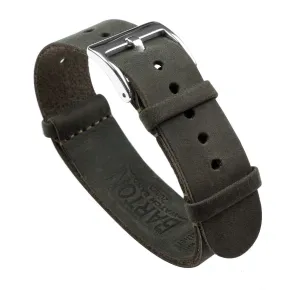 Espresso Brown Leather NATO¨ style Watch Band