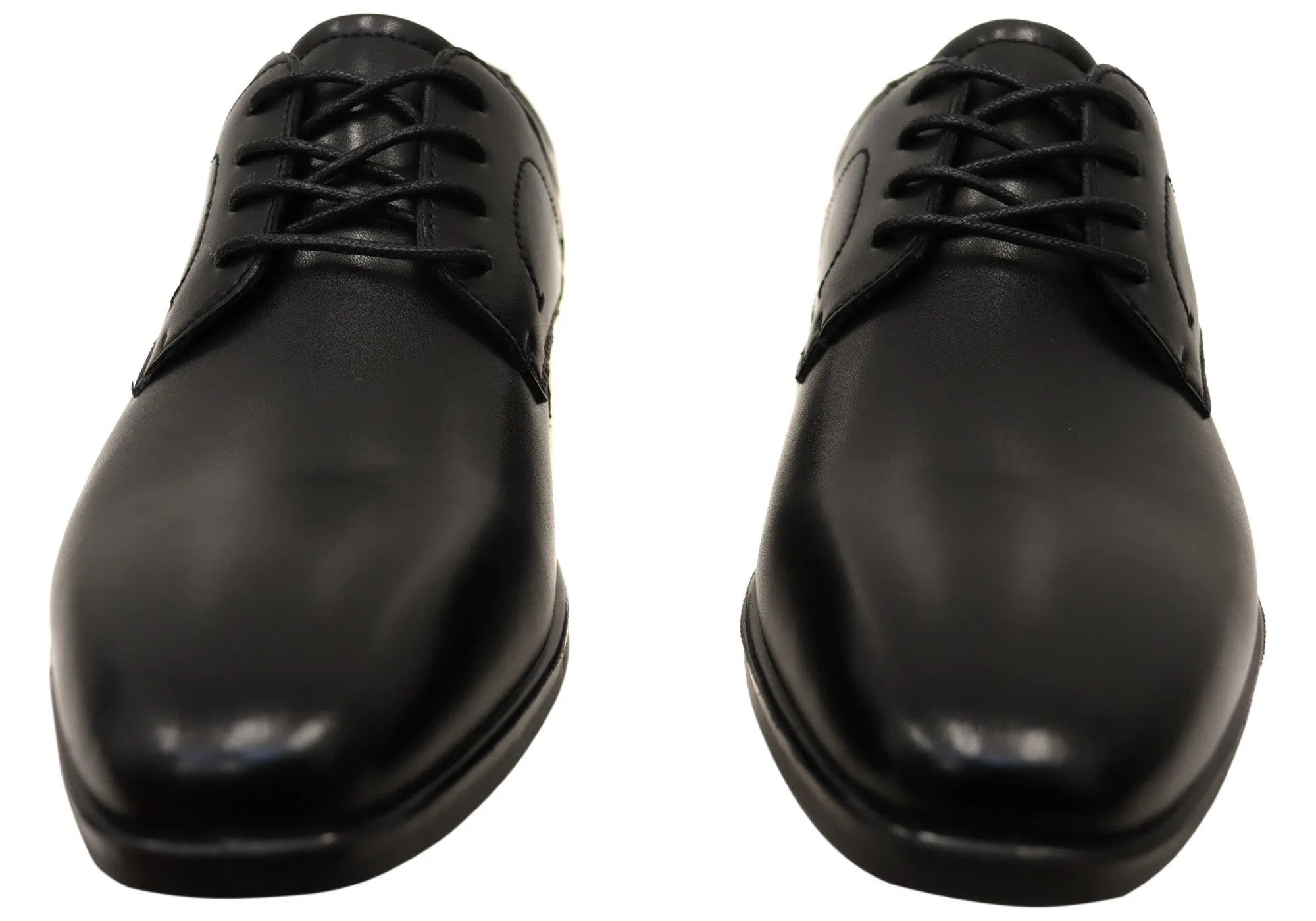 Explorer Mens Sebastian Leather Comfortable Lace Up Dress Shoes