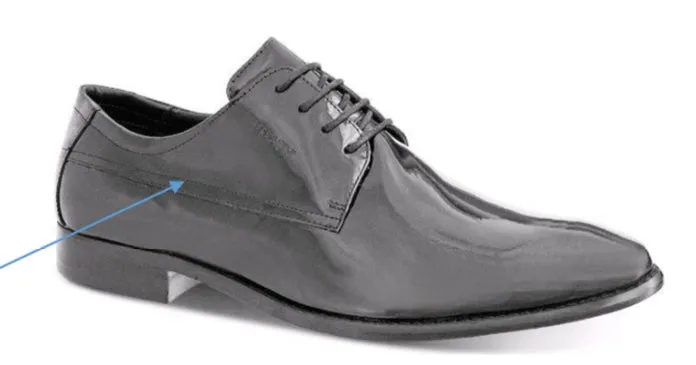 FERRACINI HENDRIX LUXURY PATENT LEATHER FORMAL DRESS SHOE 5126