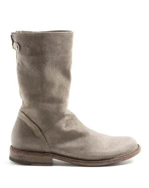 FEZE Taupe Suede Boots