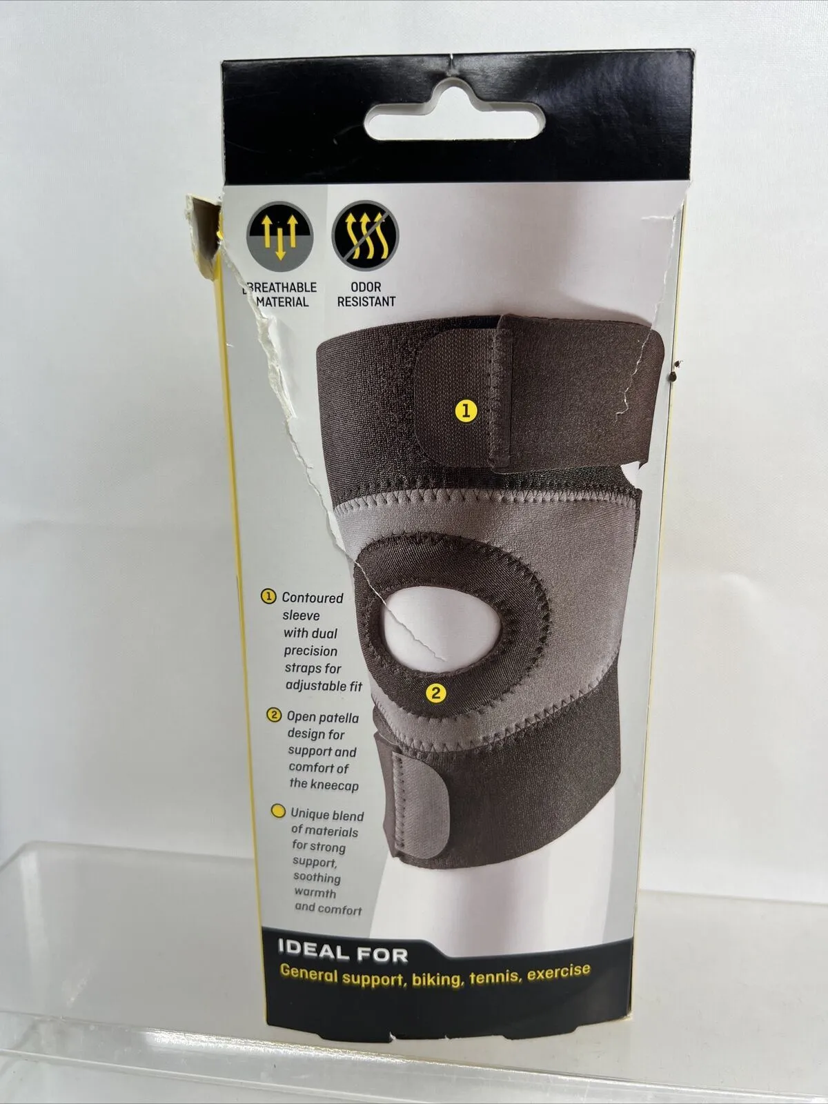 Futuro Extra Large Knee High Performance Support Moderate Support Black 19-22”