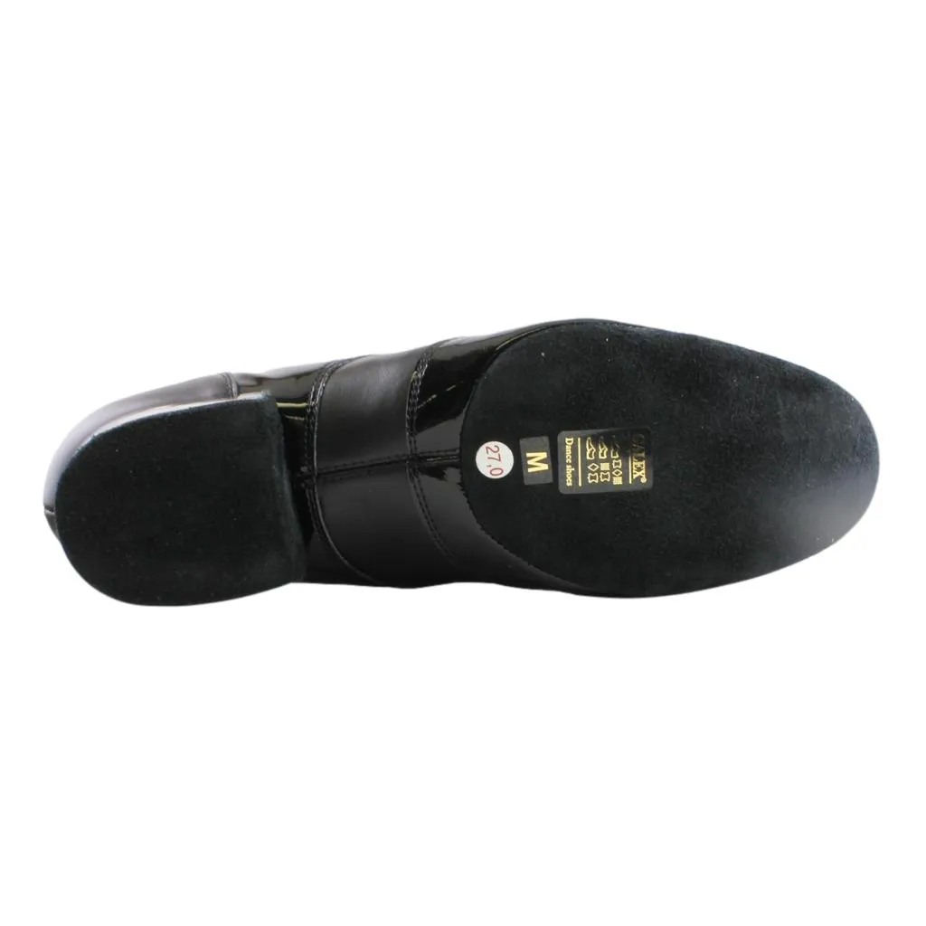 Galex 1114 Pino, Black Patent Leather & Leather, Men's Smooth Dance Shoes