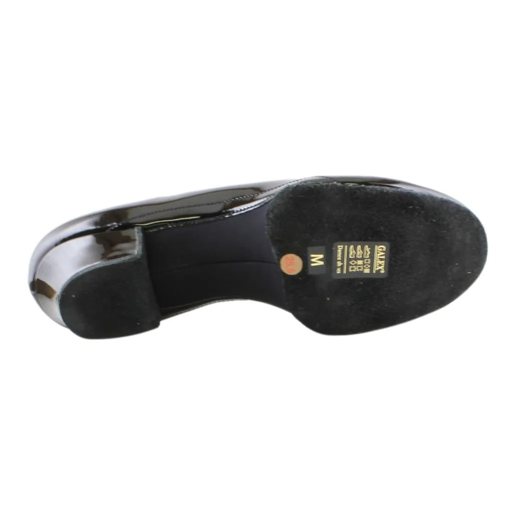 Galex 1207 Profi, Black Patent Leather, Men's Latin Dance Shoes