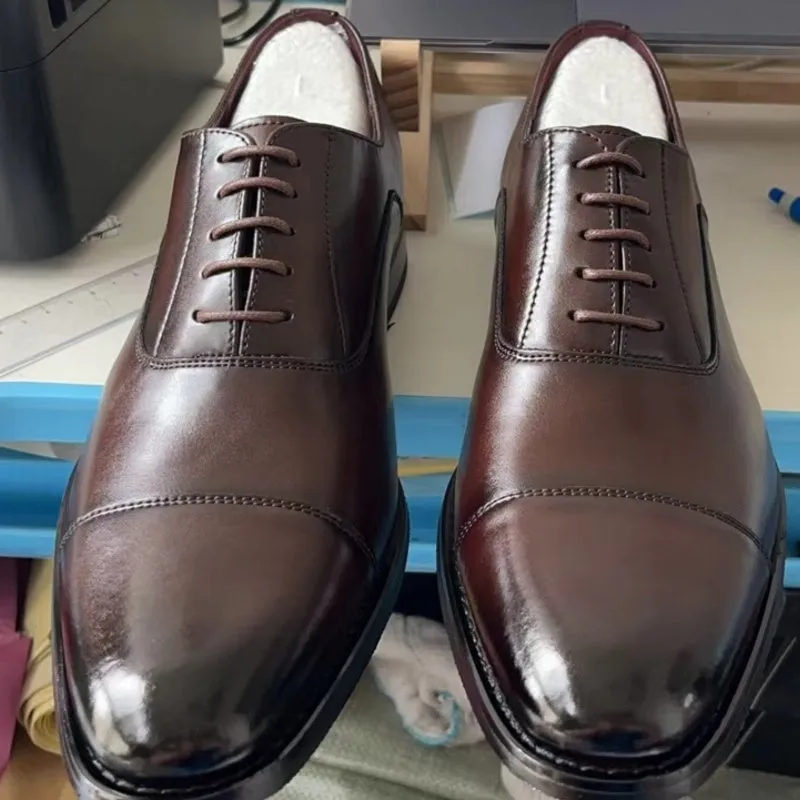 Genuine Leather Business Office Men Shoes