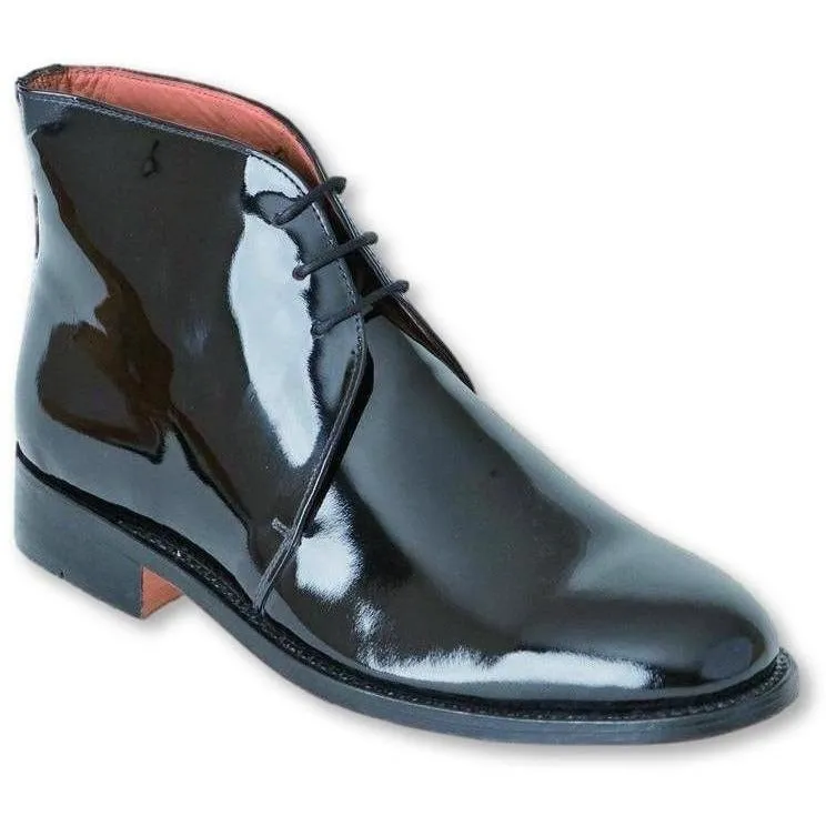 George Boot - Patent Leather with Spur Boxed