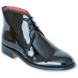 George Boot - Patent Leather with Spur Boxed