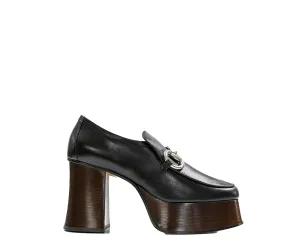 Gucci Women's Black & Silver Hight Heel Shoes 715138 - 50% OFF