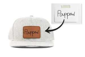 HANDWRITTEN DAD PATCH SNAPBACK