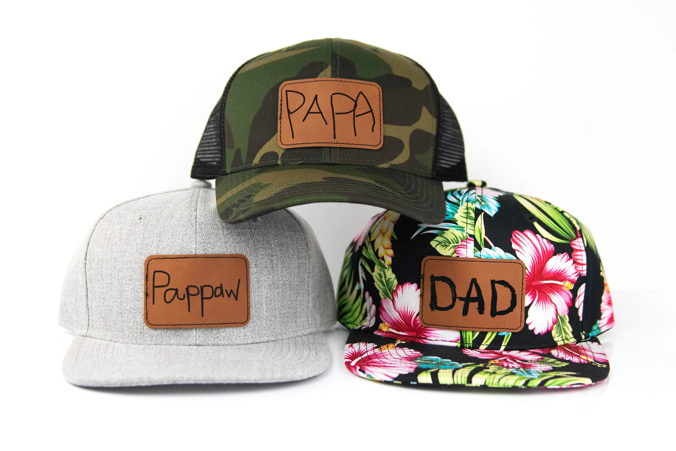 HANDWRITTEN DAD PATCH SNAPBACK