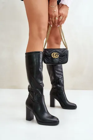 Heel boots