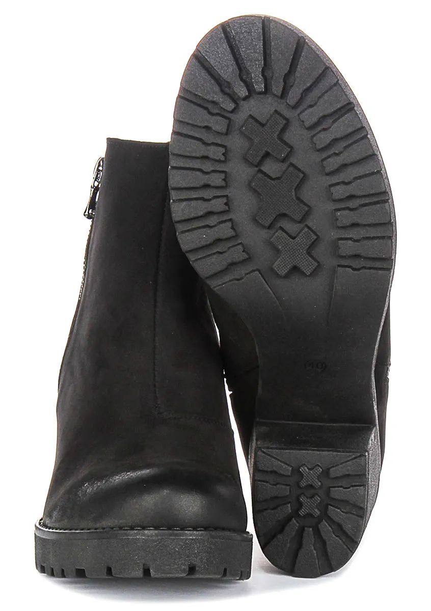 Justin Reess England 3000 In Black Suede