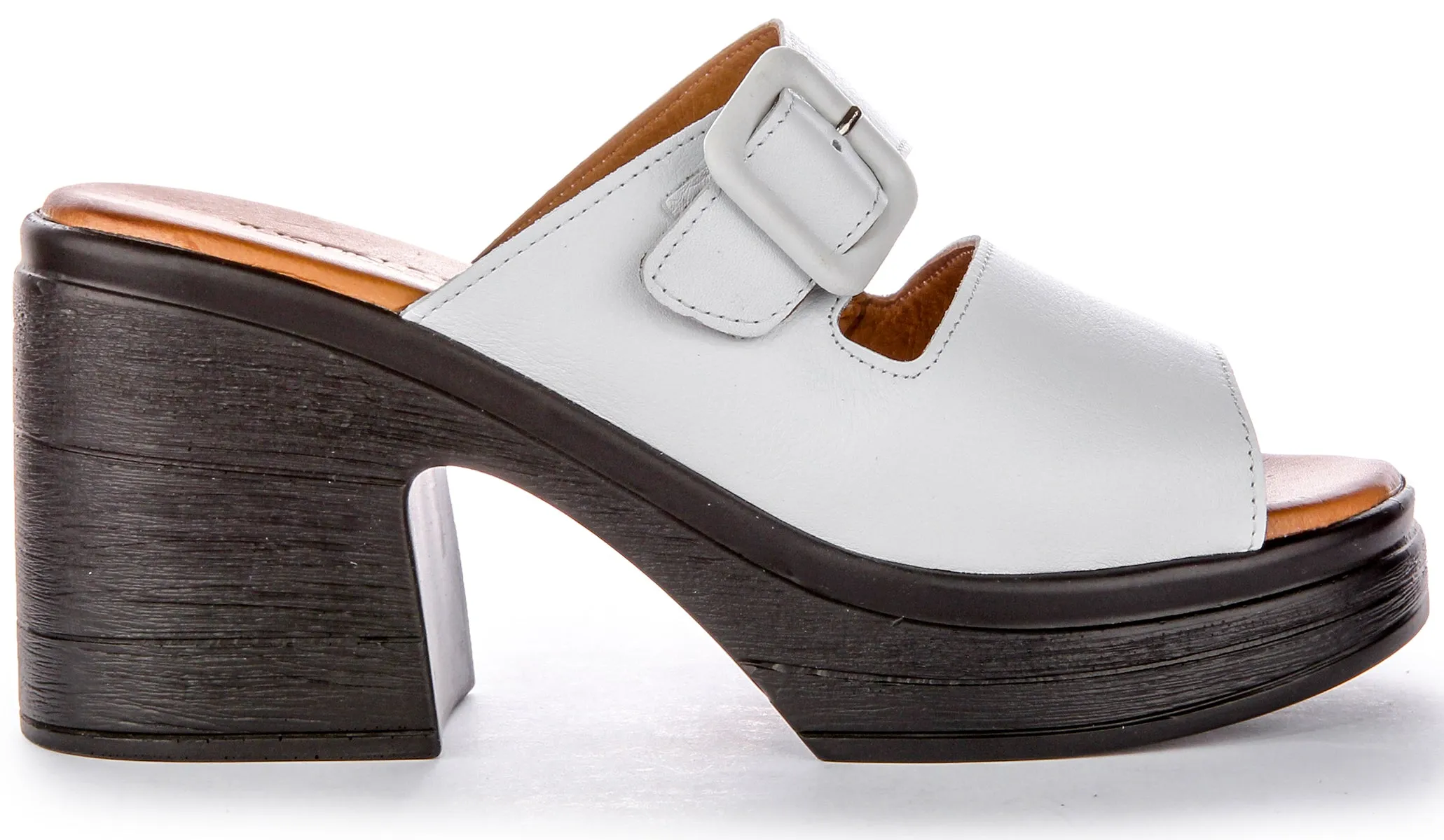 Justinreess England Audrey Sandal In White | Secret Sale