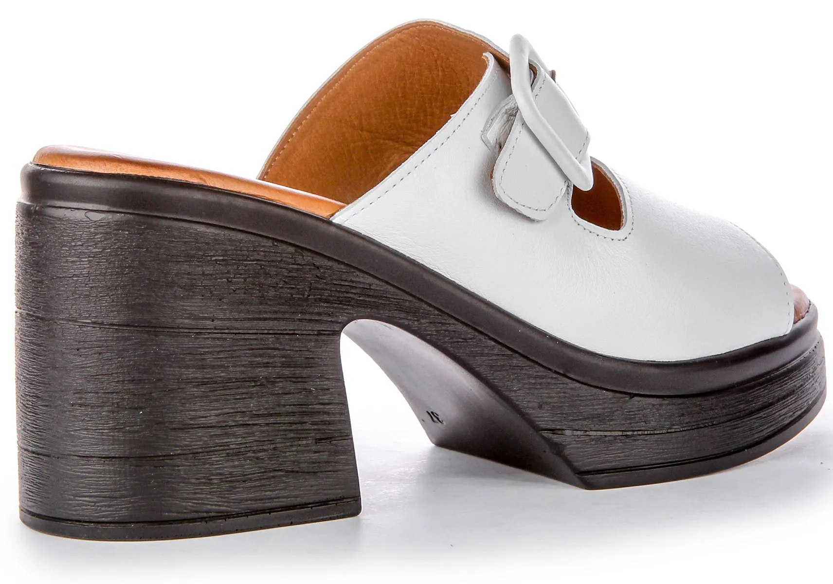 Justinreess England Audrey Sandal In White | Secret Sale