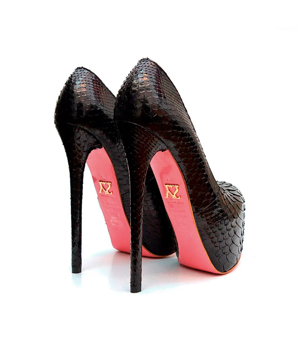 Kalinda 150 Black Brilliant Python