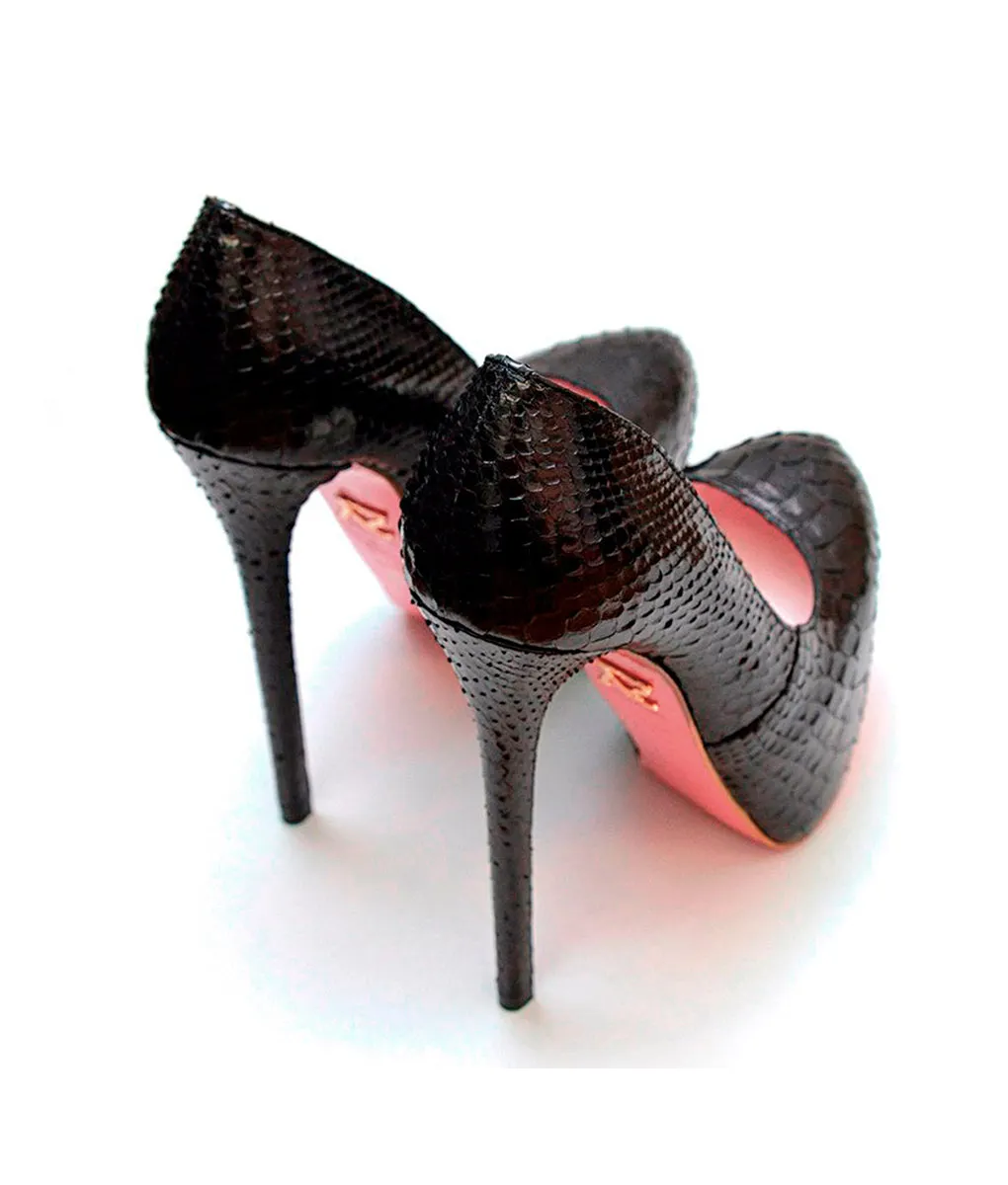 Kalinda 150 Black Brilliant Python