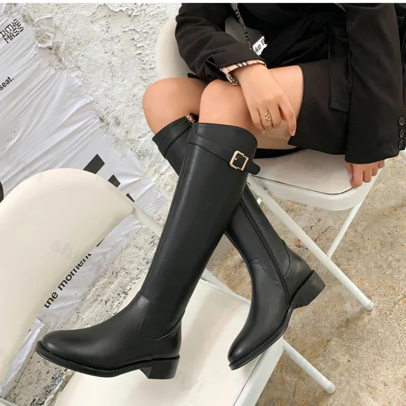 Knee-High Riding Boots | Classic & Elegant | Everyday Comfort