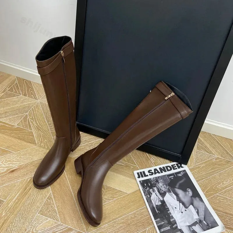 Knee-High Riding Boots | Classic & Elegant | Everyday Comfort