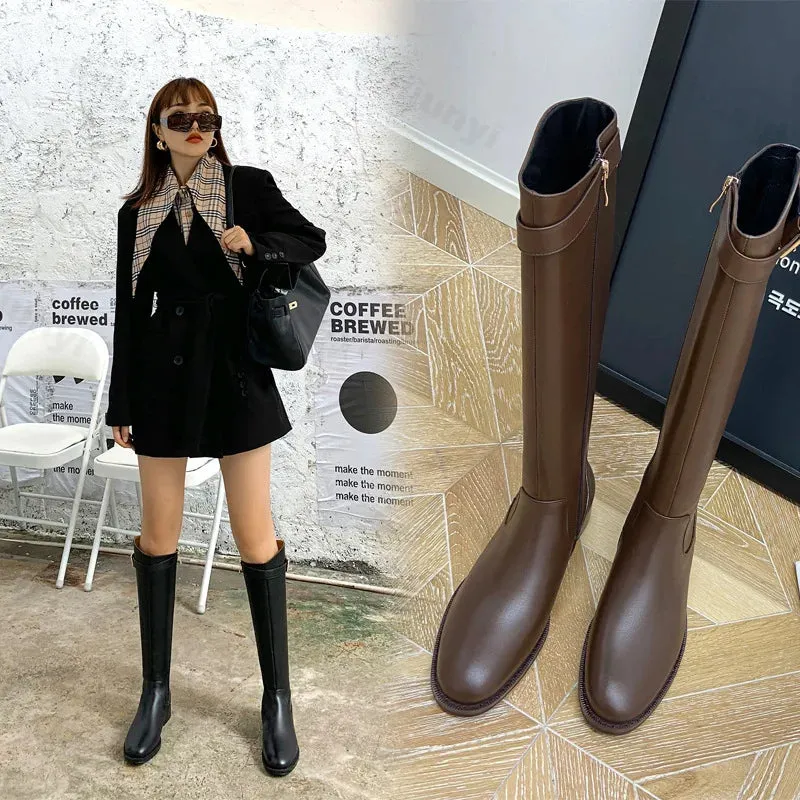 Knee-High Riding Boots | Classic & Elegant | Everyday Comfort