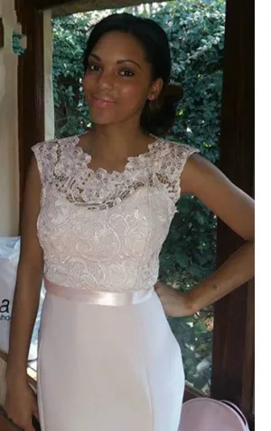 Lace Prom Dresses,Sleeveless Prom Dress,Evening Dress