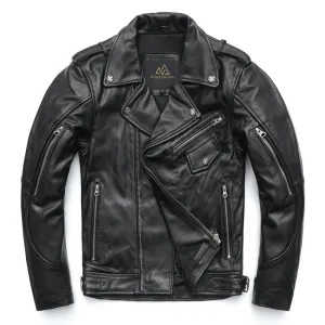 Leather Biker Jacket