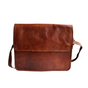 Leather Messenger Bag