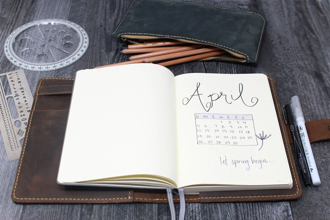Leuchtturm1917 / A5 Bullet Journal Leather Cover