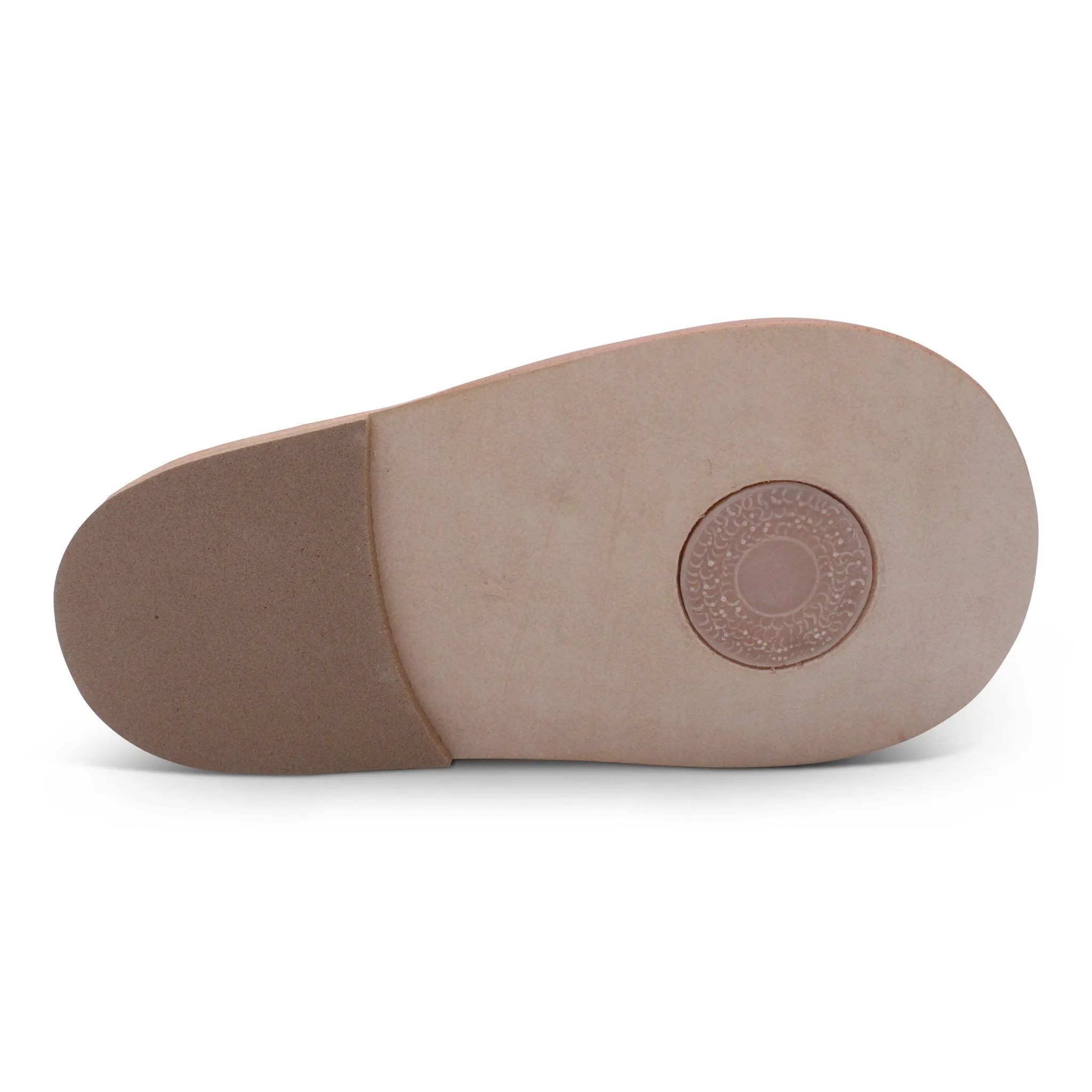 'Lidia' Girls Pink Leather T-Bar Shoes