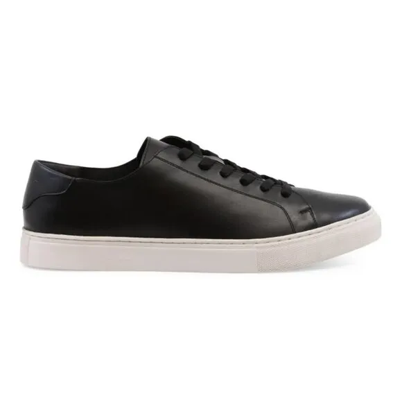Lindbergh Mens Size 9.5 Black Leather Sneaker Style: 30-92000US