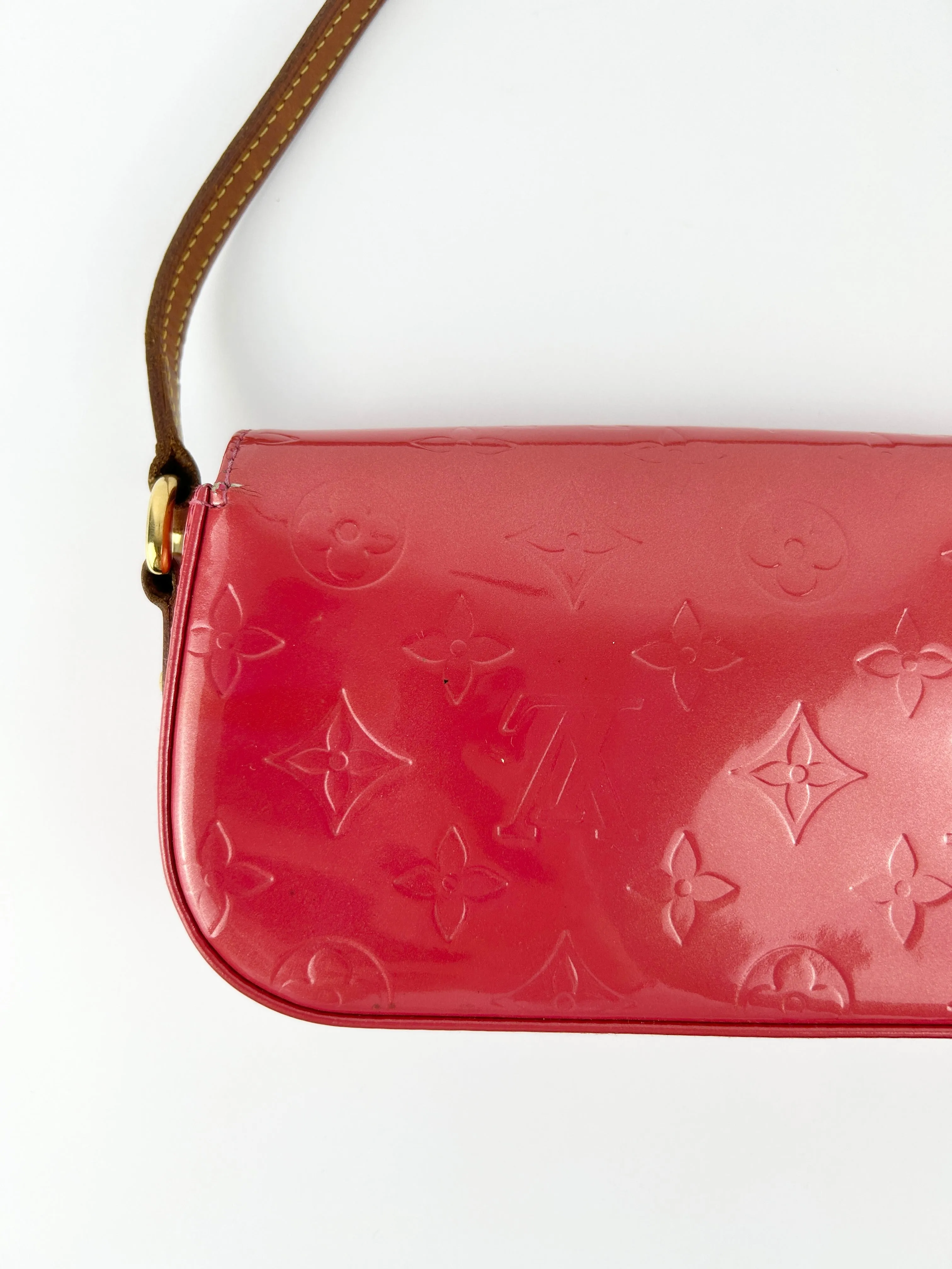 Louis Vuitton Vernis Malibu Pink Shoulder Bag (2006)