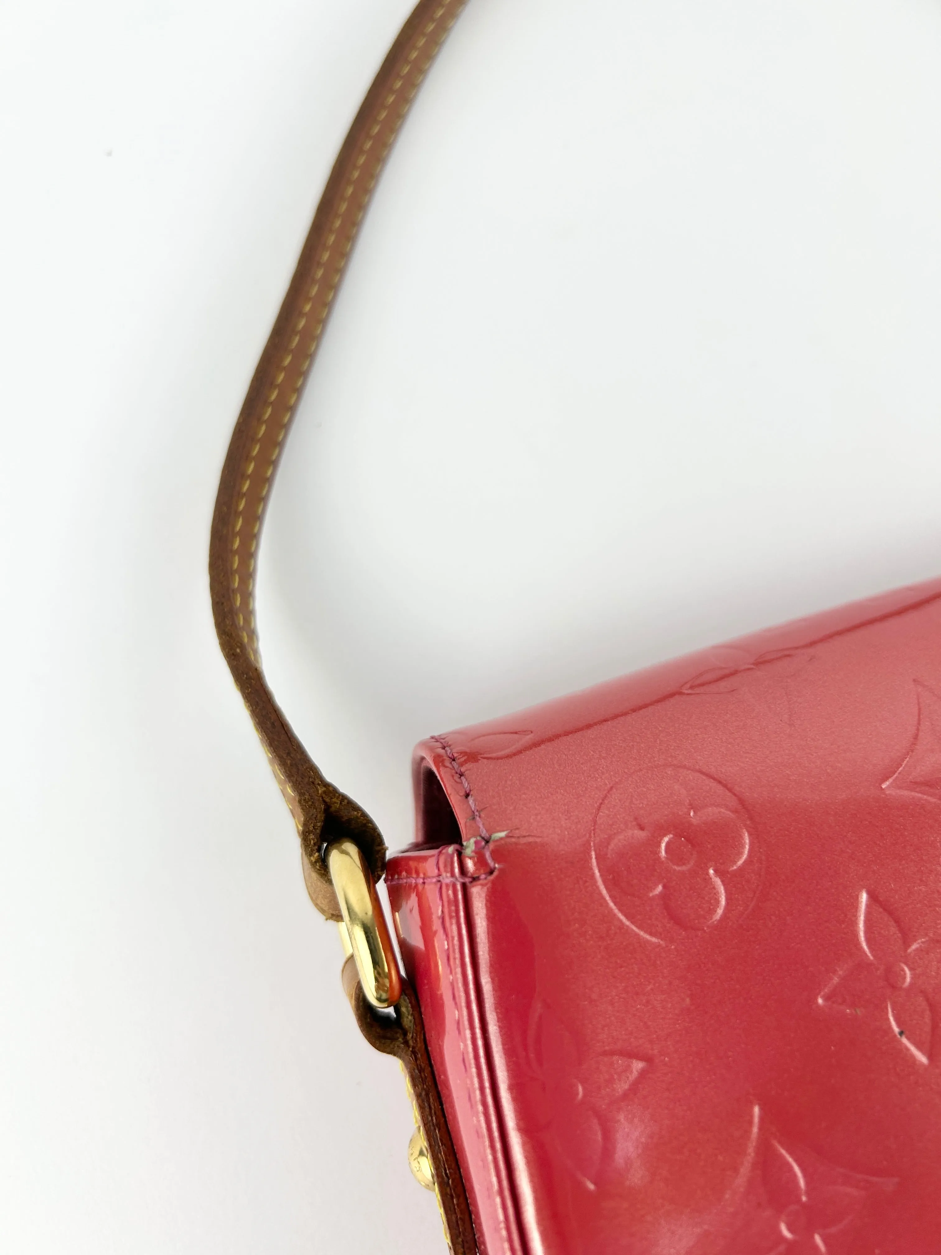 Louis Vuitton Vernis Malibu Pink Shoulder Bag (2006)