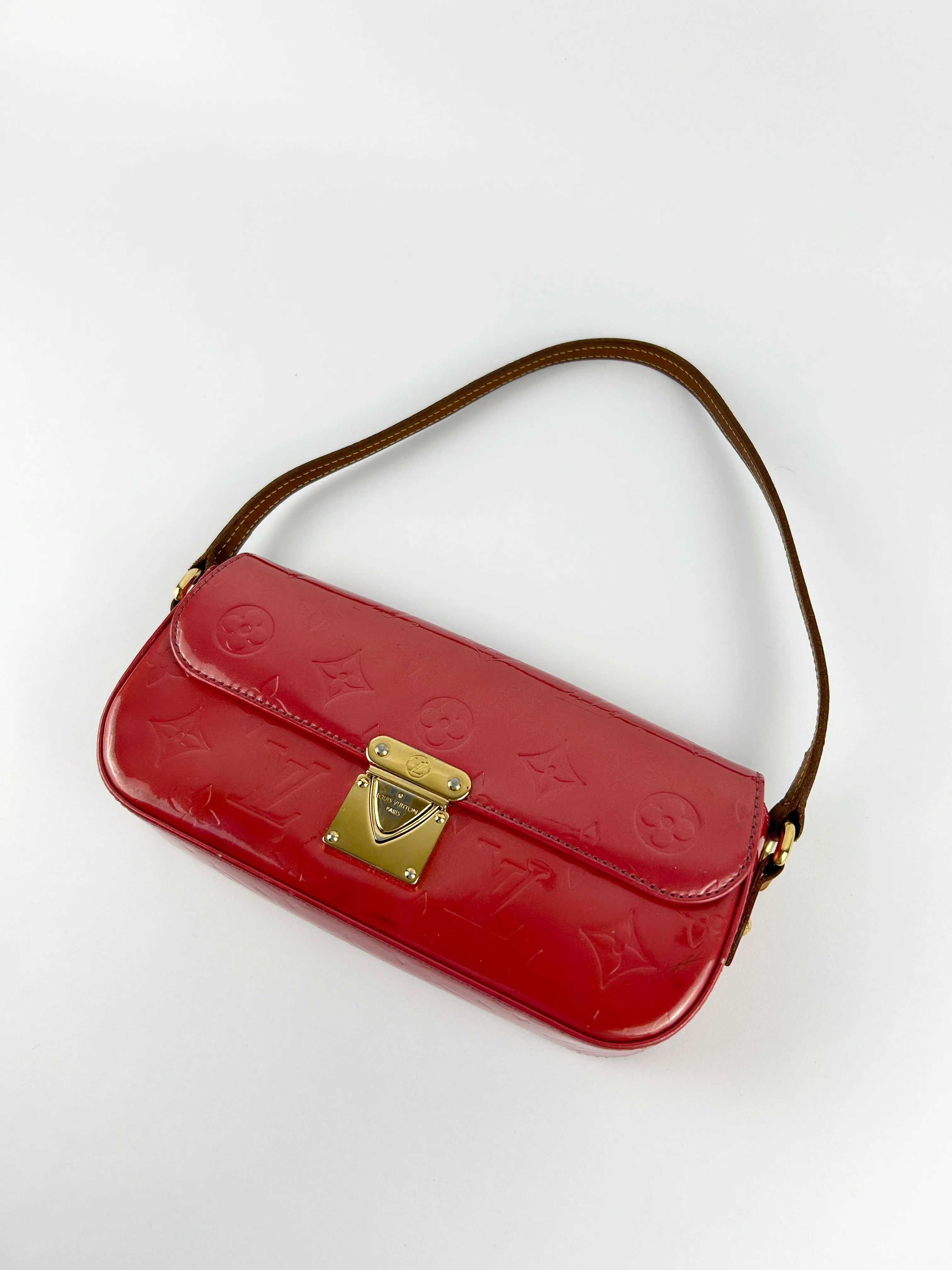Louis Vuitton Vernis Malibu Pink Shoulder Bag (2006)