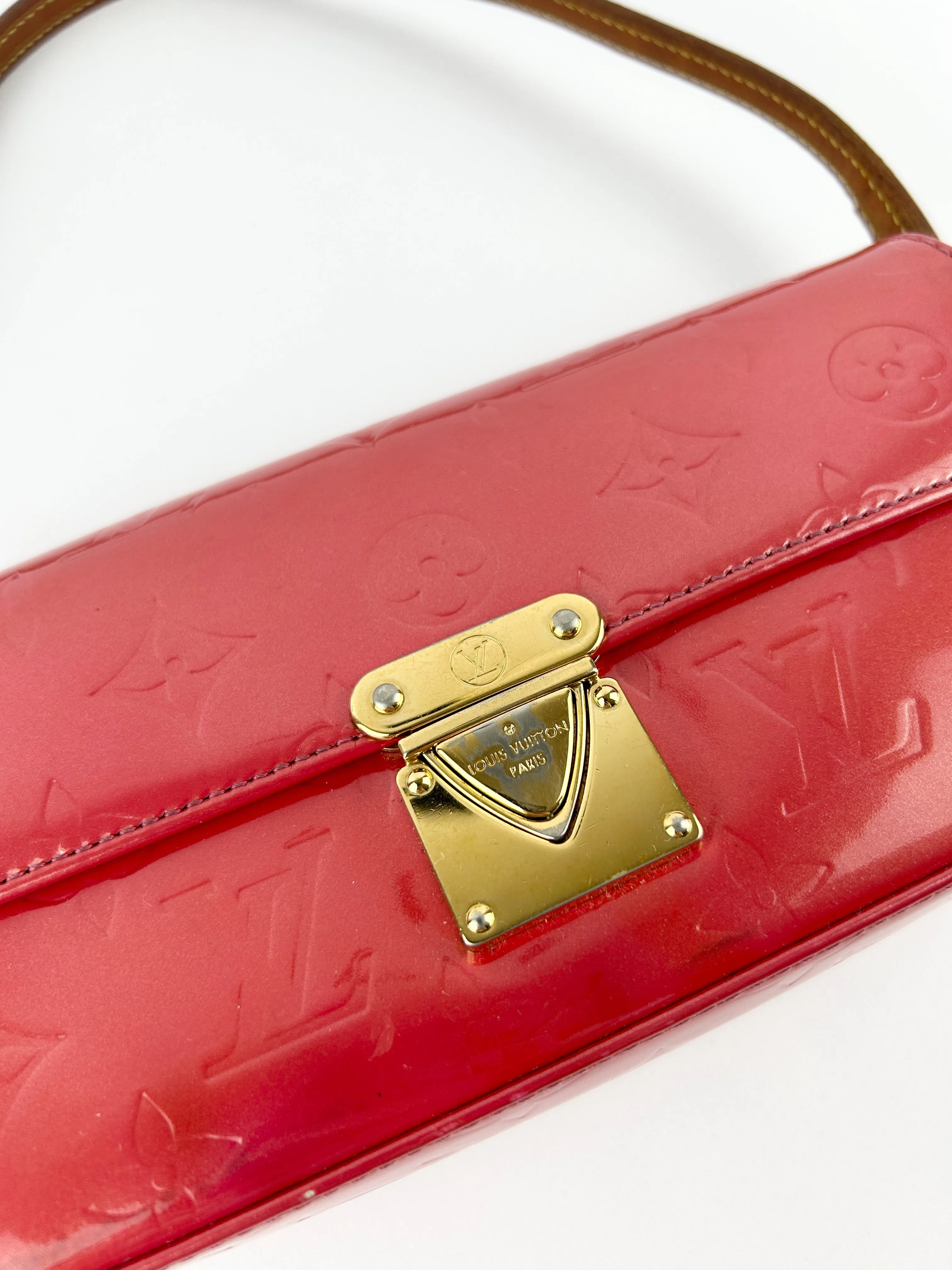Louis Vuitton Vernis Malibu Pink Shoulder Bag (2006)