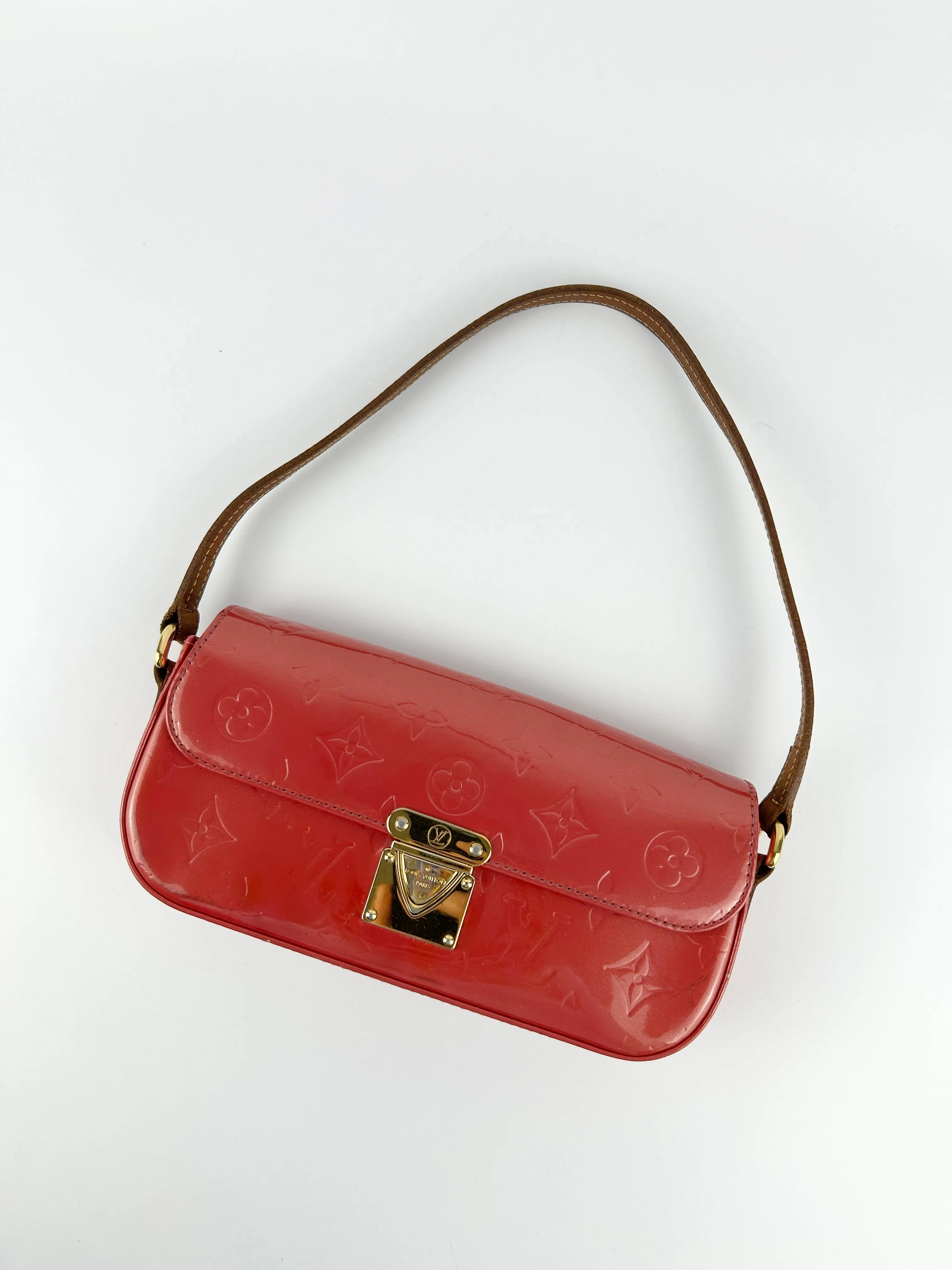 Louis Vuitton Vernis Malibu Pink Shoulder Bag (2006)