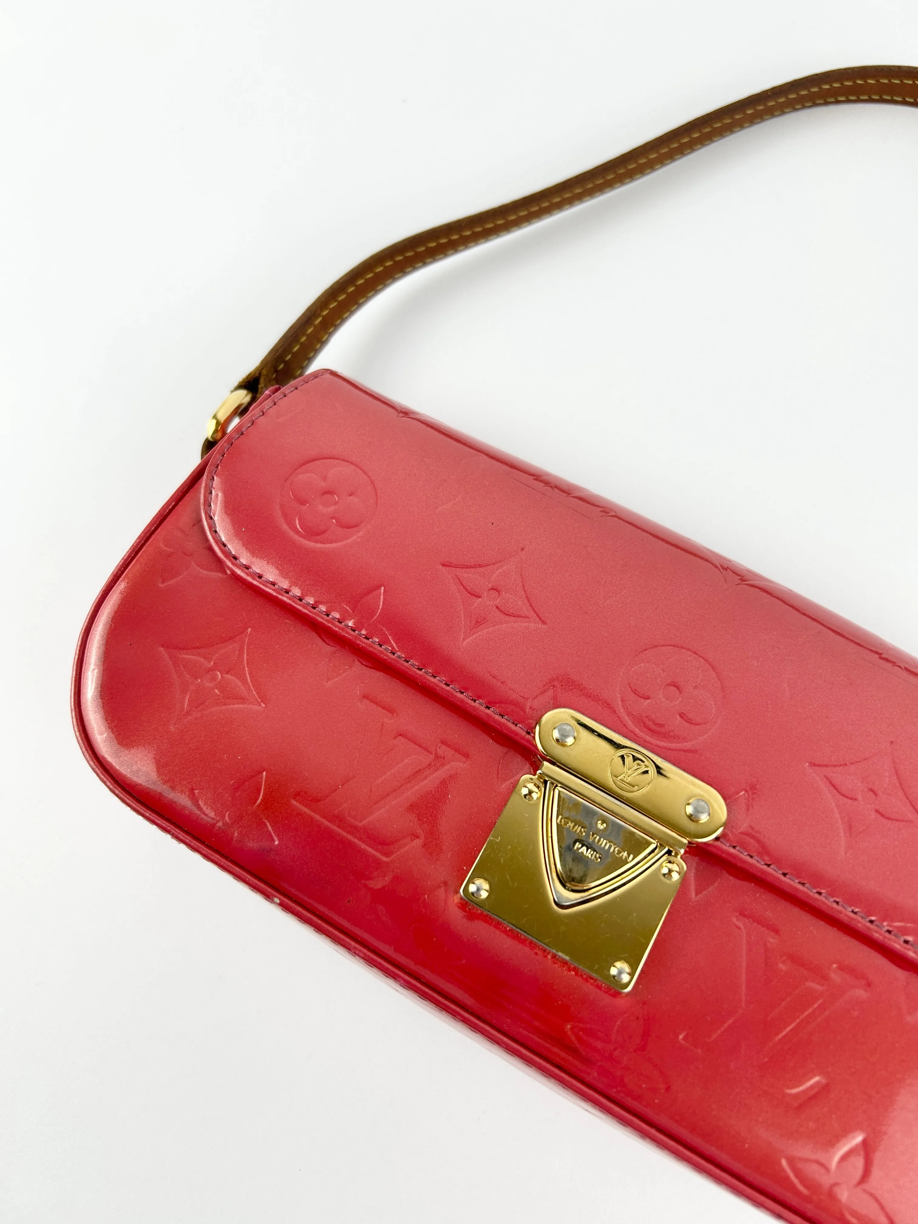 Louis Vuitton Vernis Malibu Pink Shoulder Bag (2006)