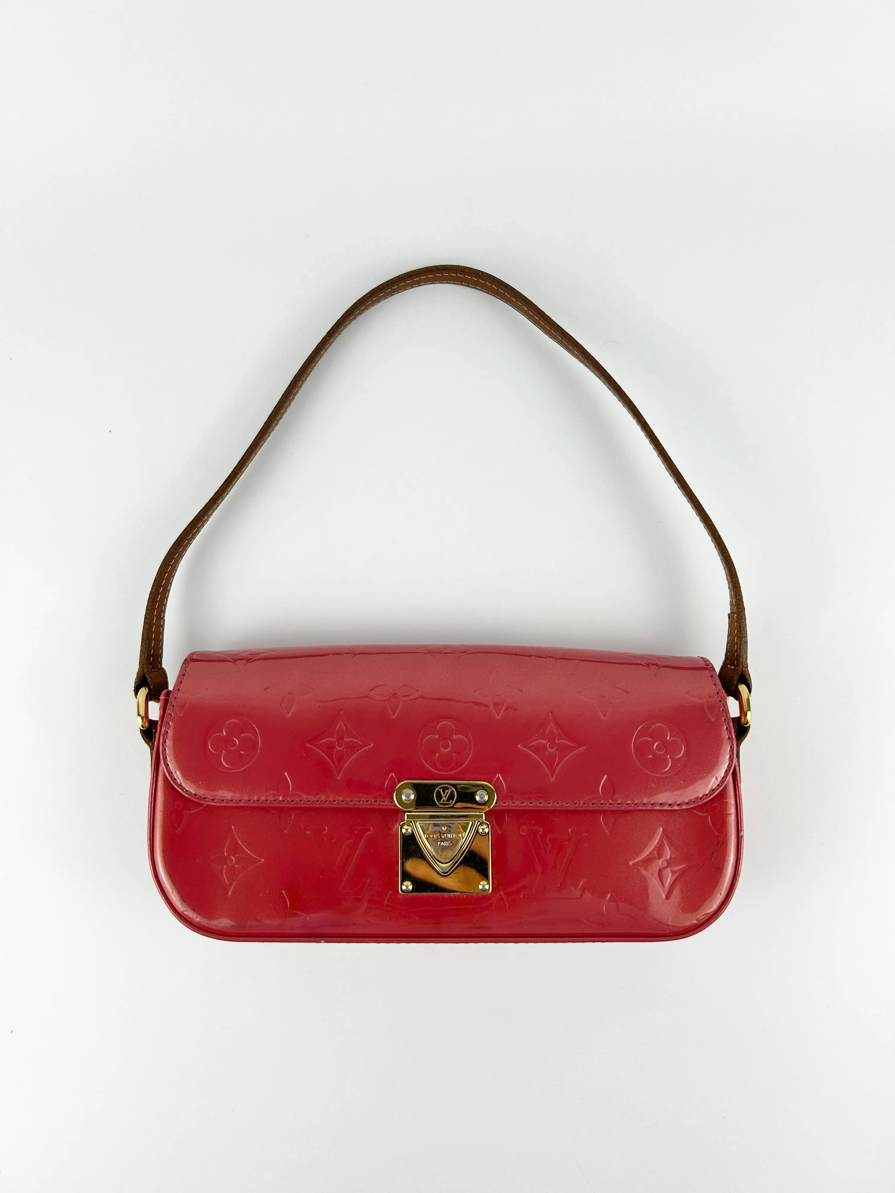 Louis Vuitton Vernis Malibu Pink Shoulder Bag (2006)