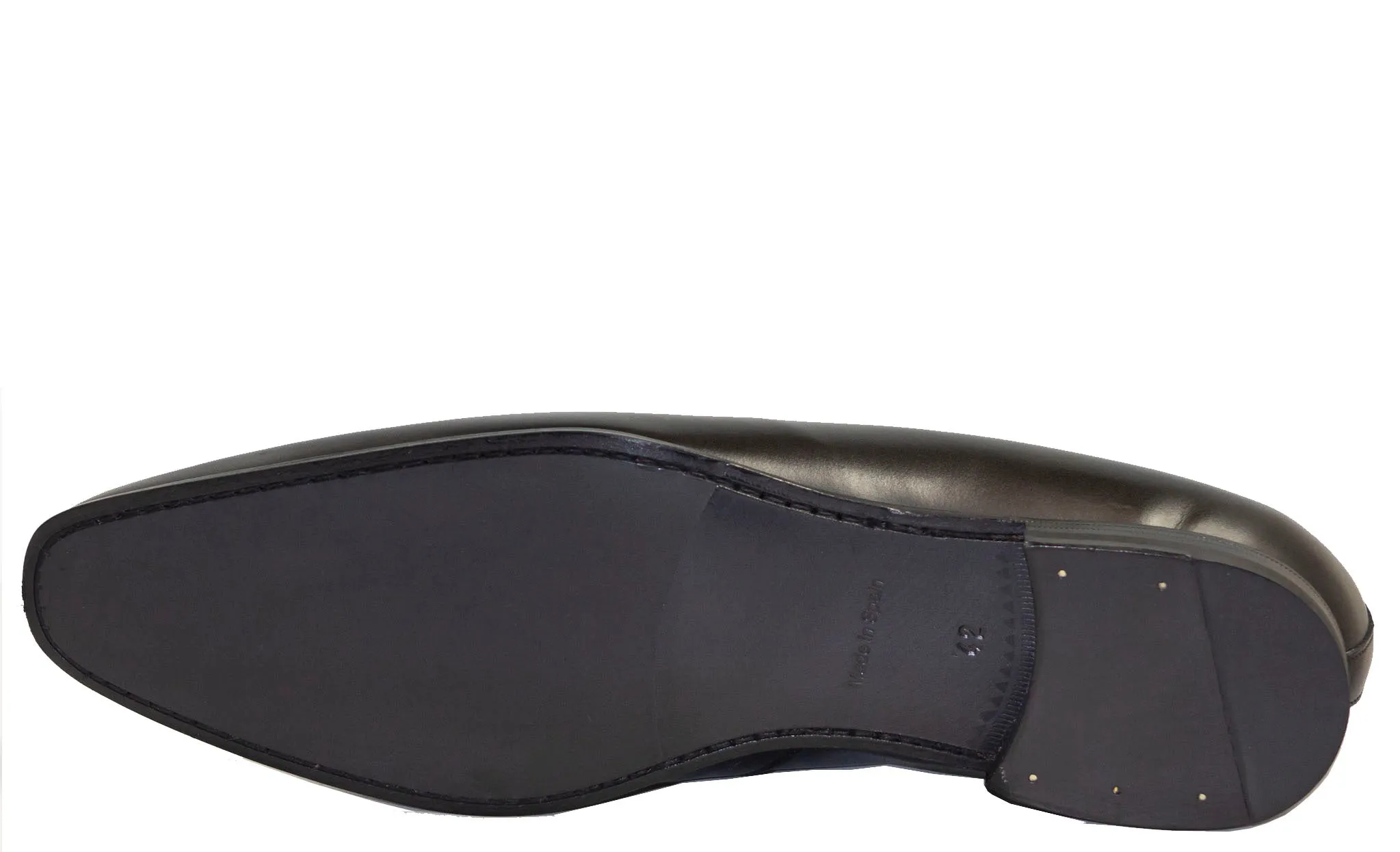 Luciana Men's Black Leather Dress Shoe 13092