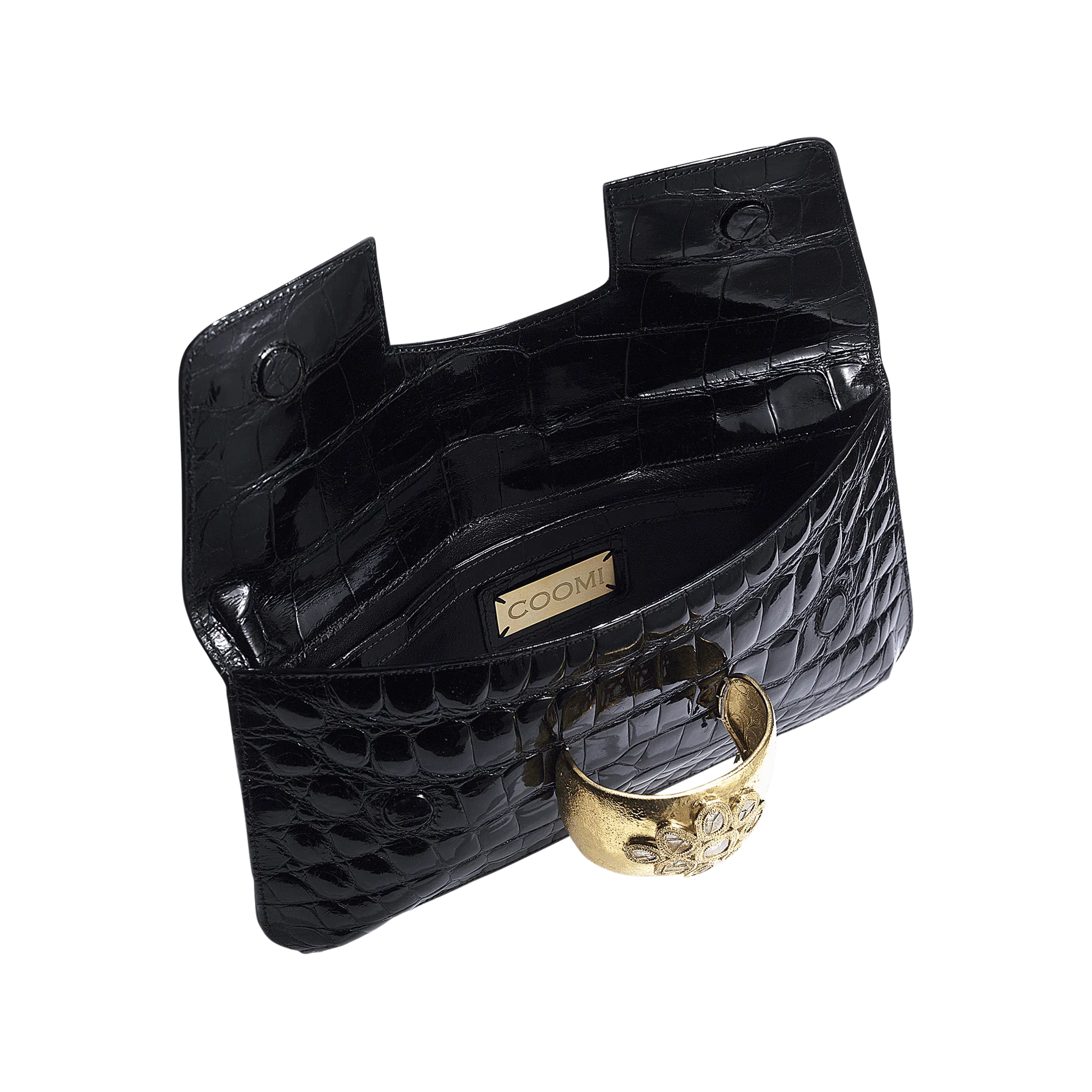 Luminosity American Alligator Purse