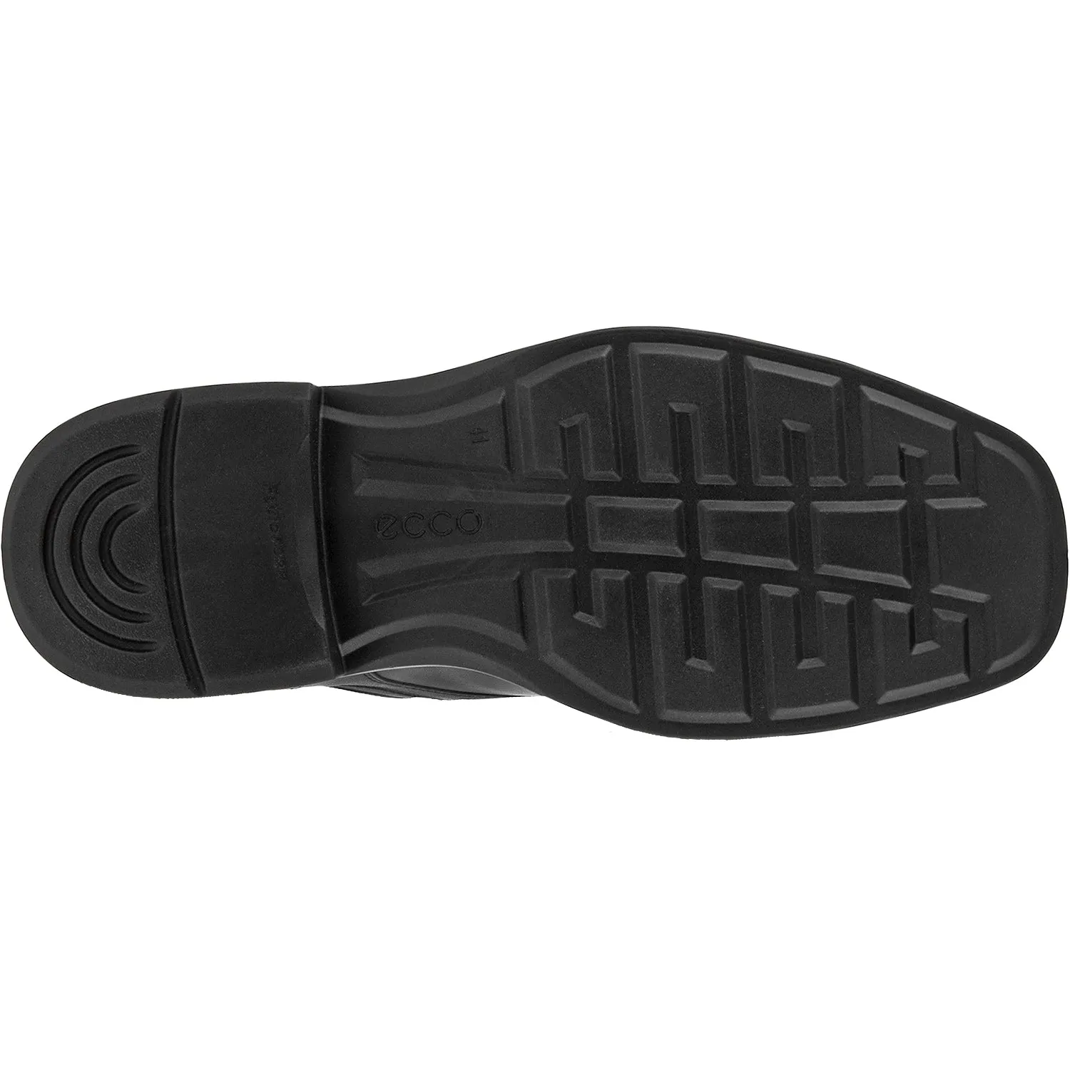 Men's Ecco Helsinki 2.0 Bike Toe Tie Black Leather