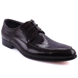 Men’s “NOE” Patent Laced Slip Ons Shoes