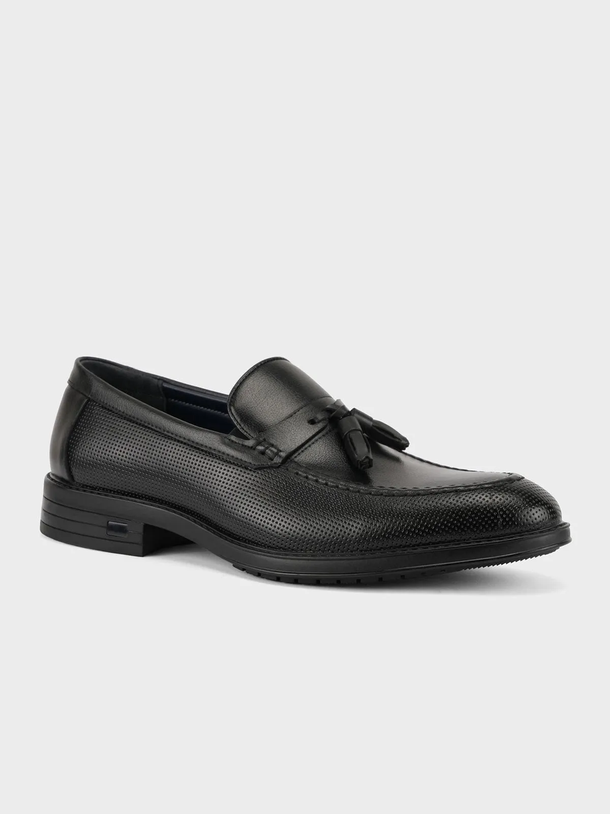 Mens "GRAY" Round Toe Formal Shoes