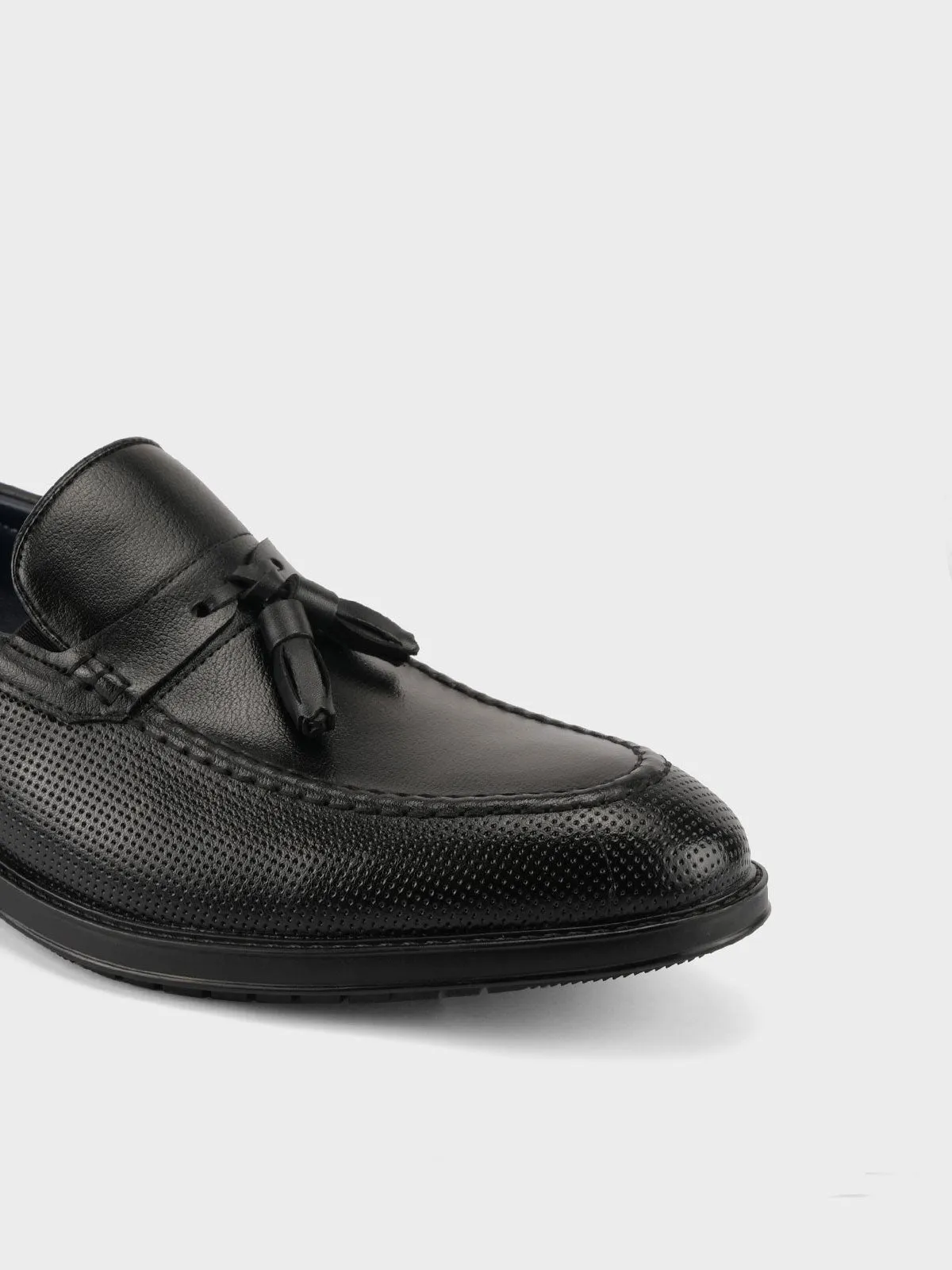 Mens "GRAY" Round Toe Formal Shoes