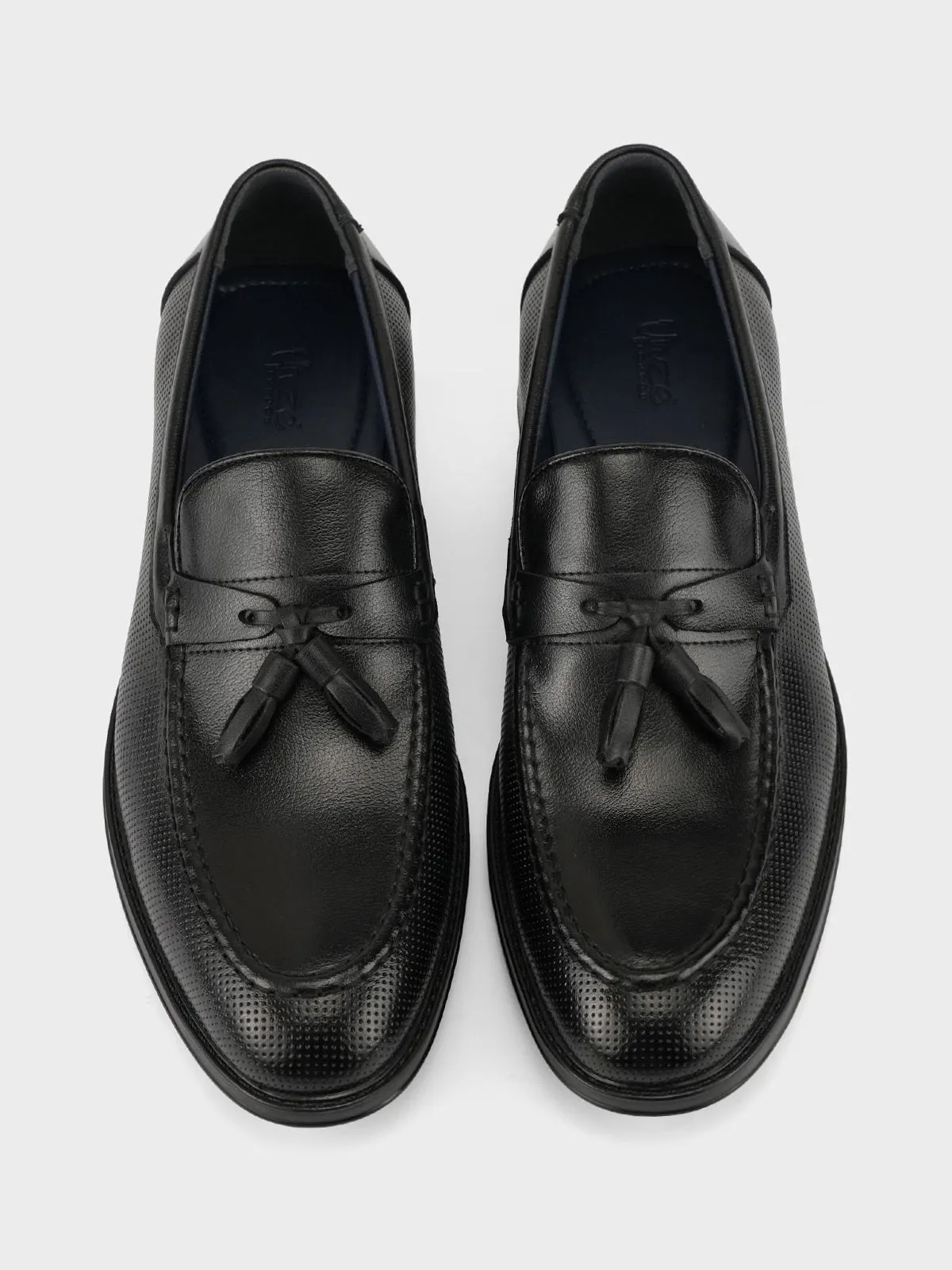 Mens "GRAY" Round Toe Formal Shoes