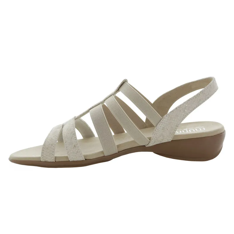 Munro Women's Bev Sandal - Beige Combo